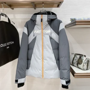 LV Zip Puffer Jacket - Style 2 - LV puffer jacket real photo 1