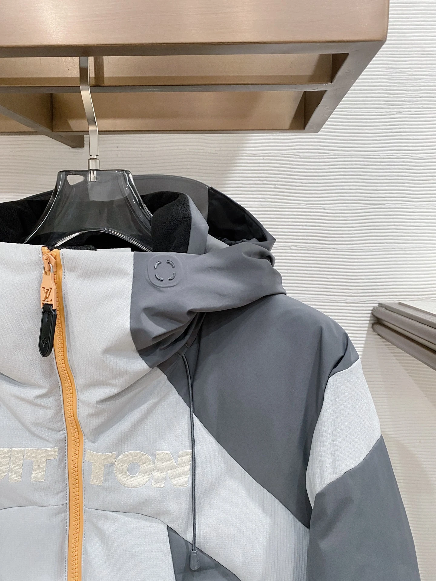 LV Zip Puffer Jacket - Style 2 - LV puffer jacket real photo 3