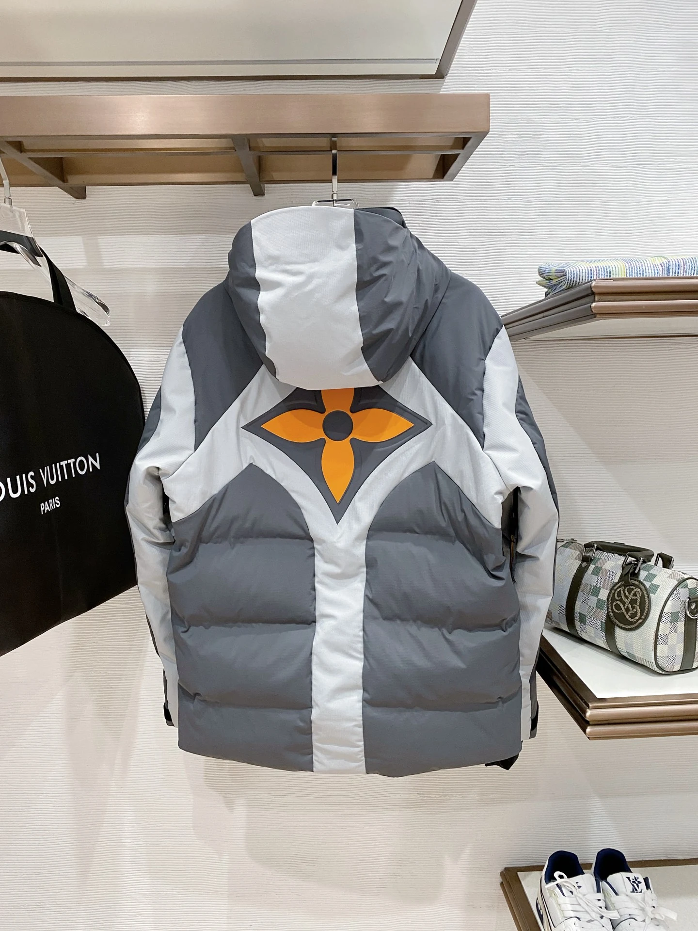 LV Zip Puffer Jacket - Style 2 - LV puffer jacket real photo 10