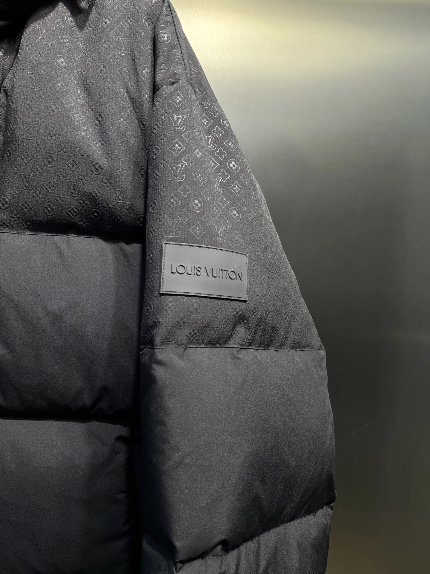 LV Zip Puffer Jacket - Style 3 - LV puffer jacket real photo 3