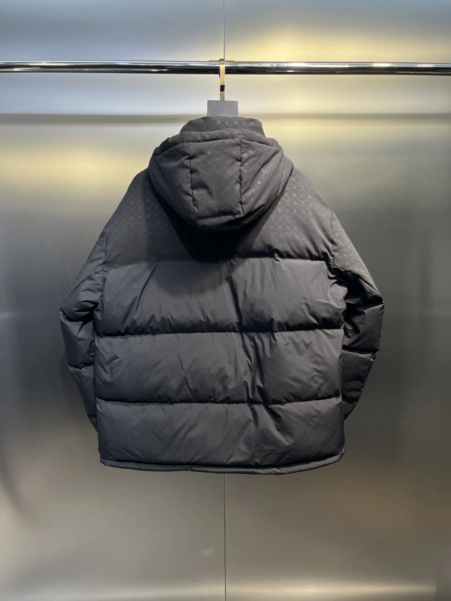 LV Zip Puffer Jacket - Style 3 - LV puffer jacket real photo 5