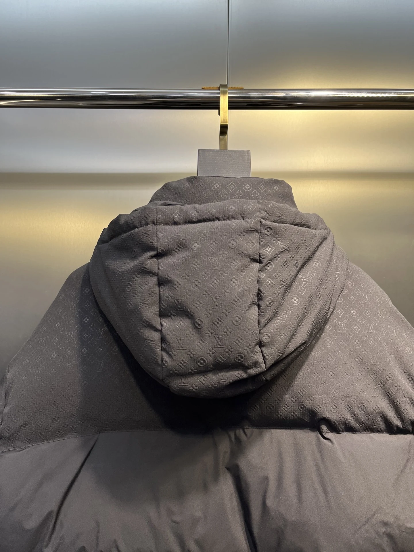 LV Zip Puffer Jacket - Style 3 - LV puffer jacket real photo 6
