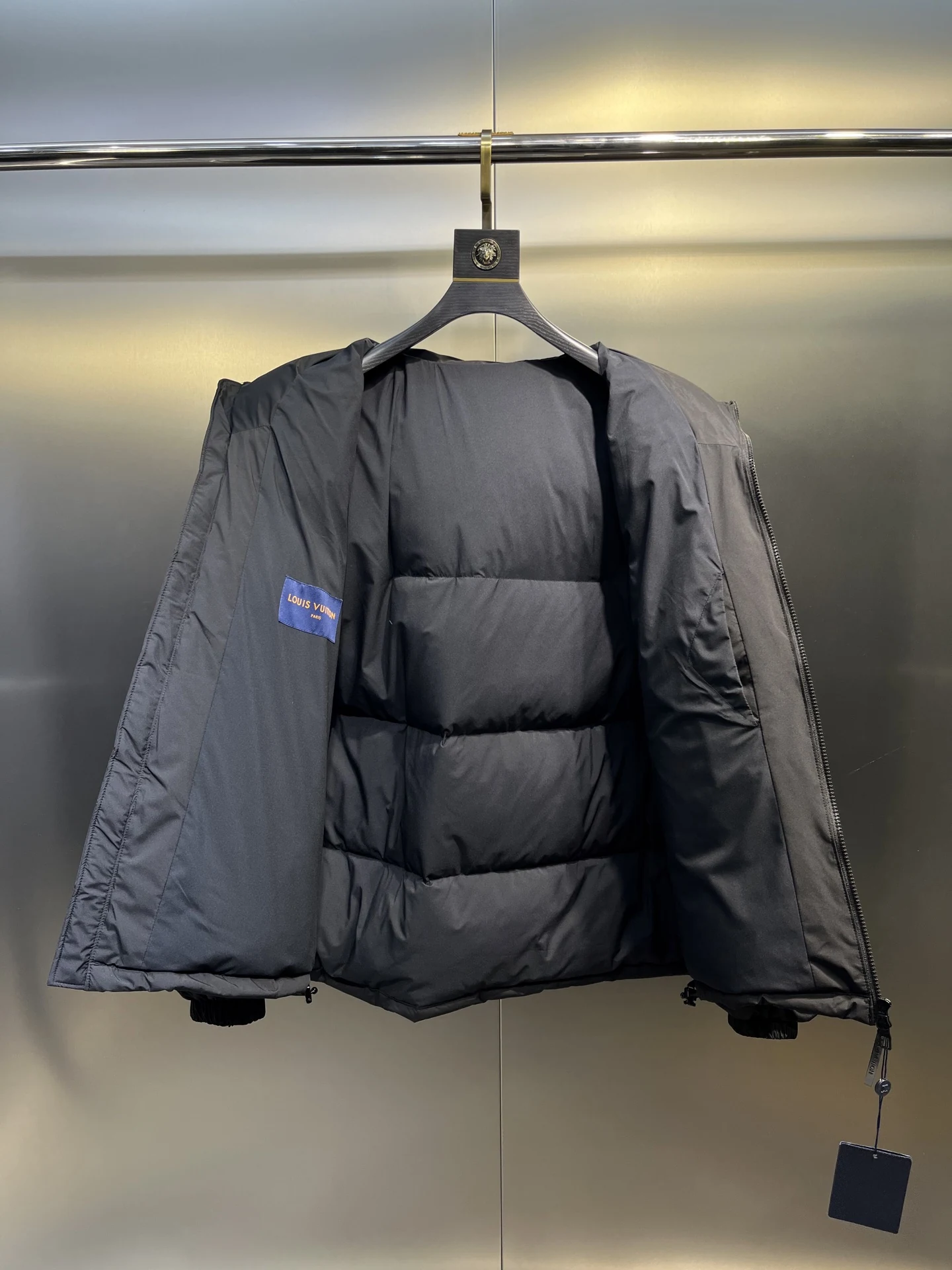 LV Zip Puffer Jacket - Style 3 - LV puffer jacket real photo 8