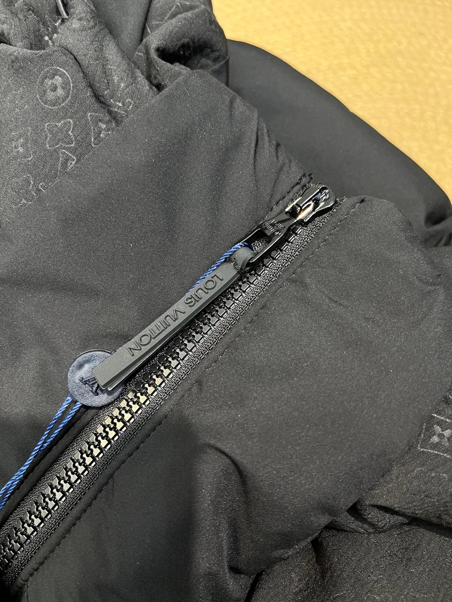 LV Zip Puffer Jacket - Style 3 - LV puffer jacket real photo 11