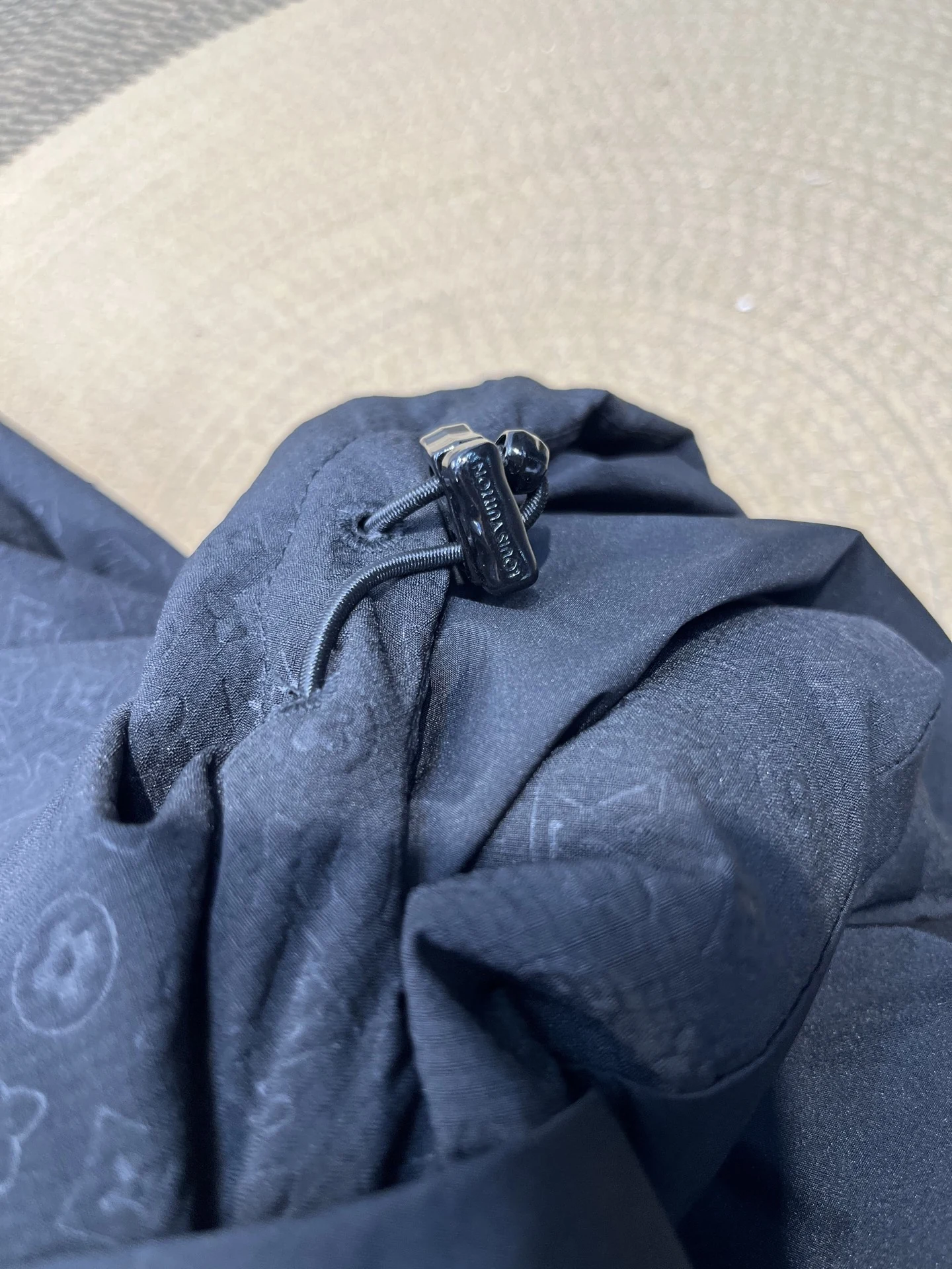LV Zip Puffer Jacket - Style 3 - LV puffer jacket real photo 12