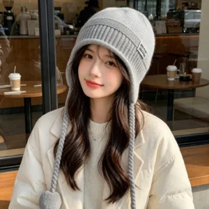 MiuMiu Classic Beanie - Style 2 Puffer Jacket - MiuMiu puffer jacket real photo 1
