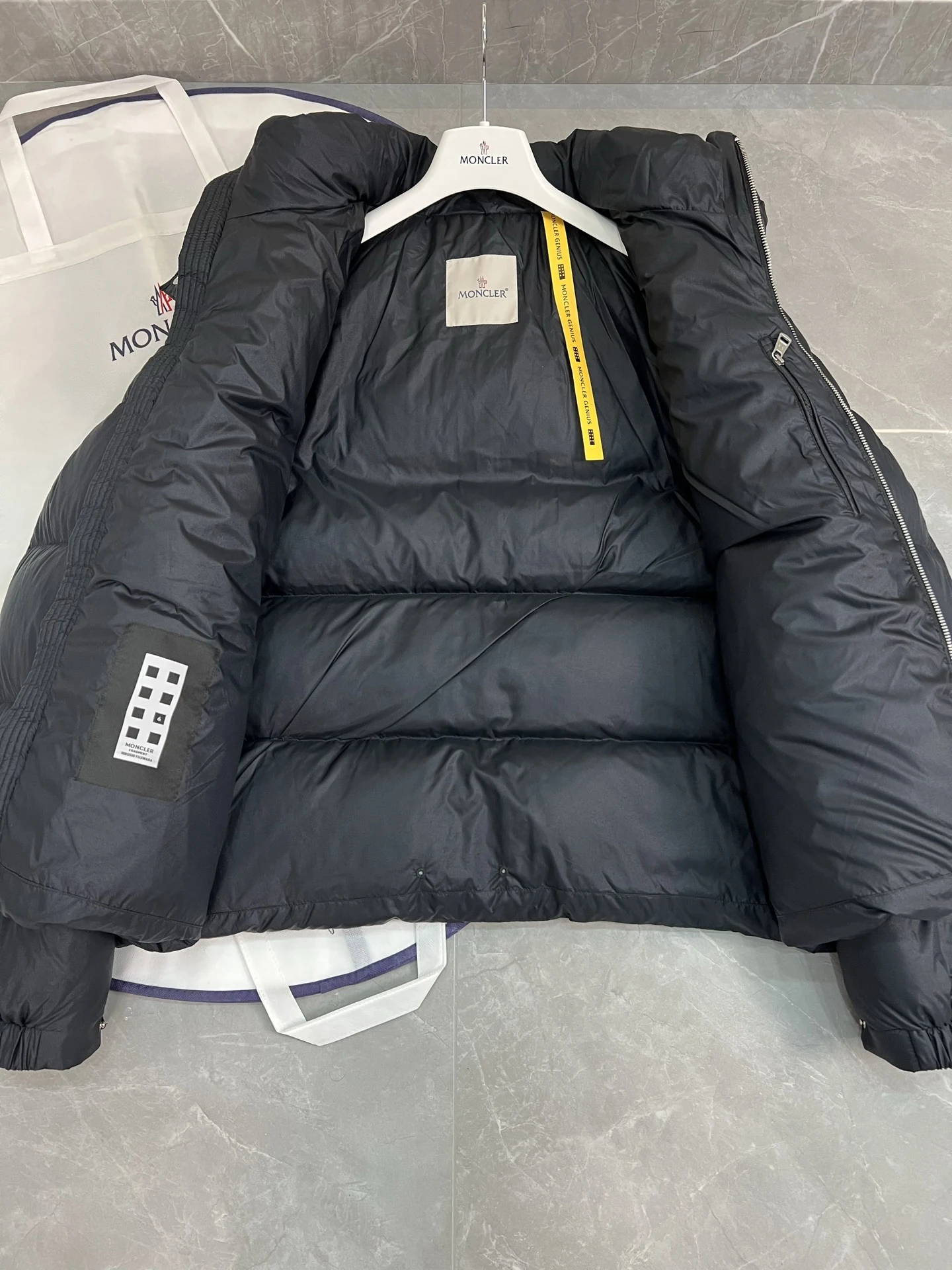 Moncler puffer jacket - real photo 2