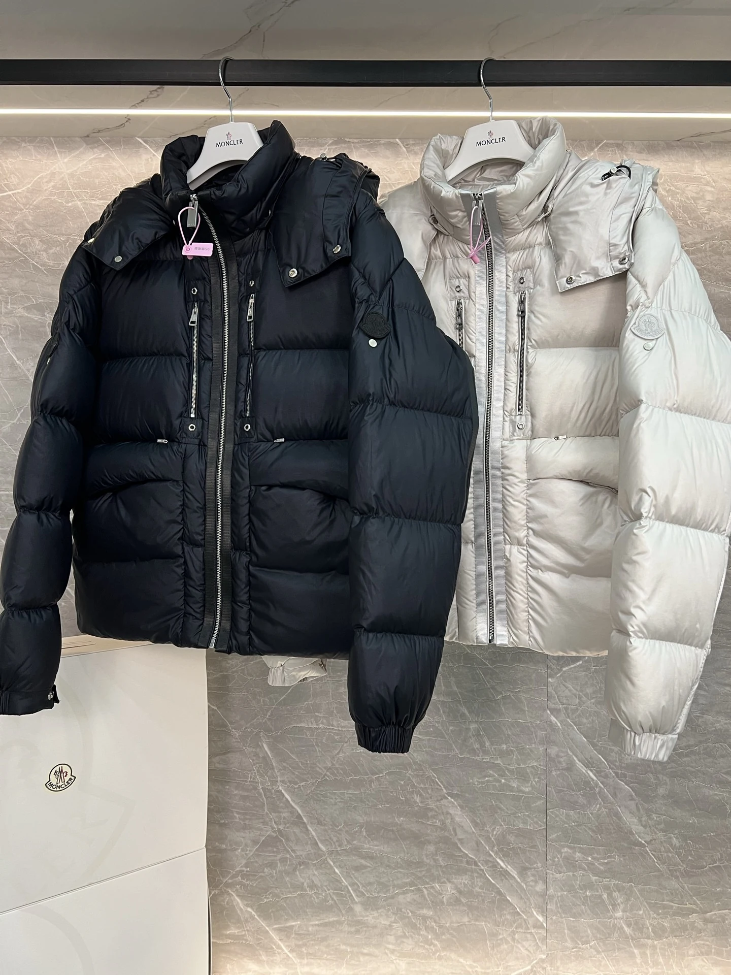 Moncler puffer jacket - real photo 1