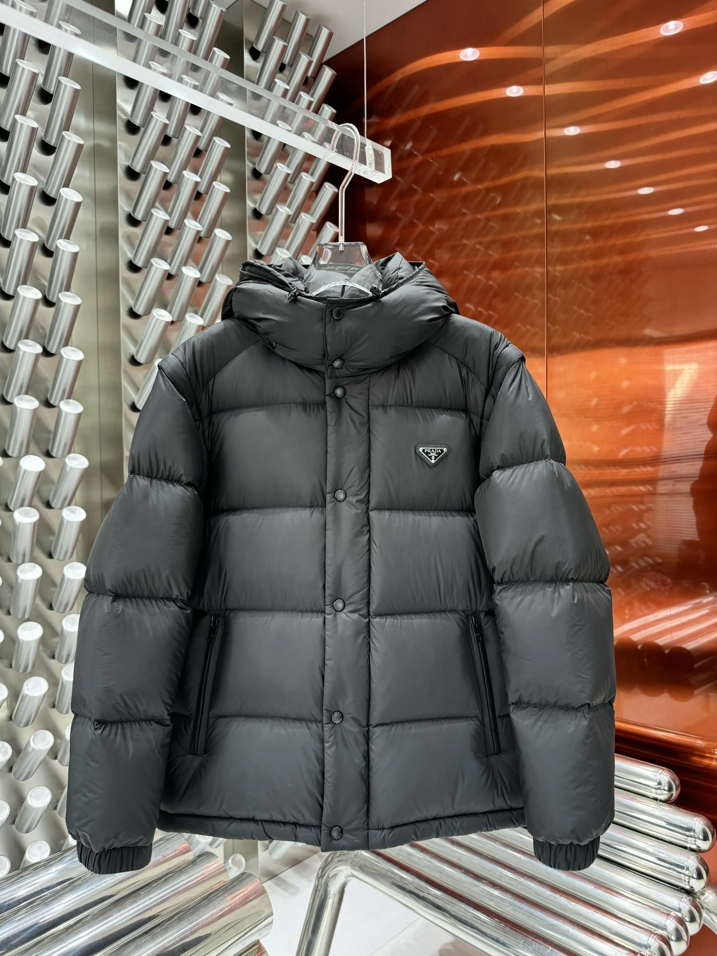 Moncler puffer jacket - real photo 1
