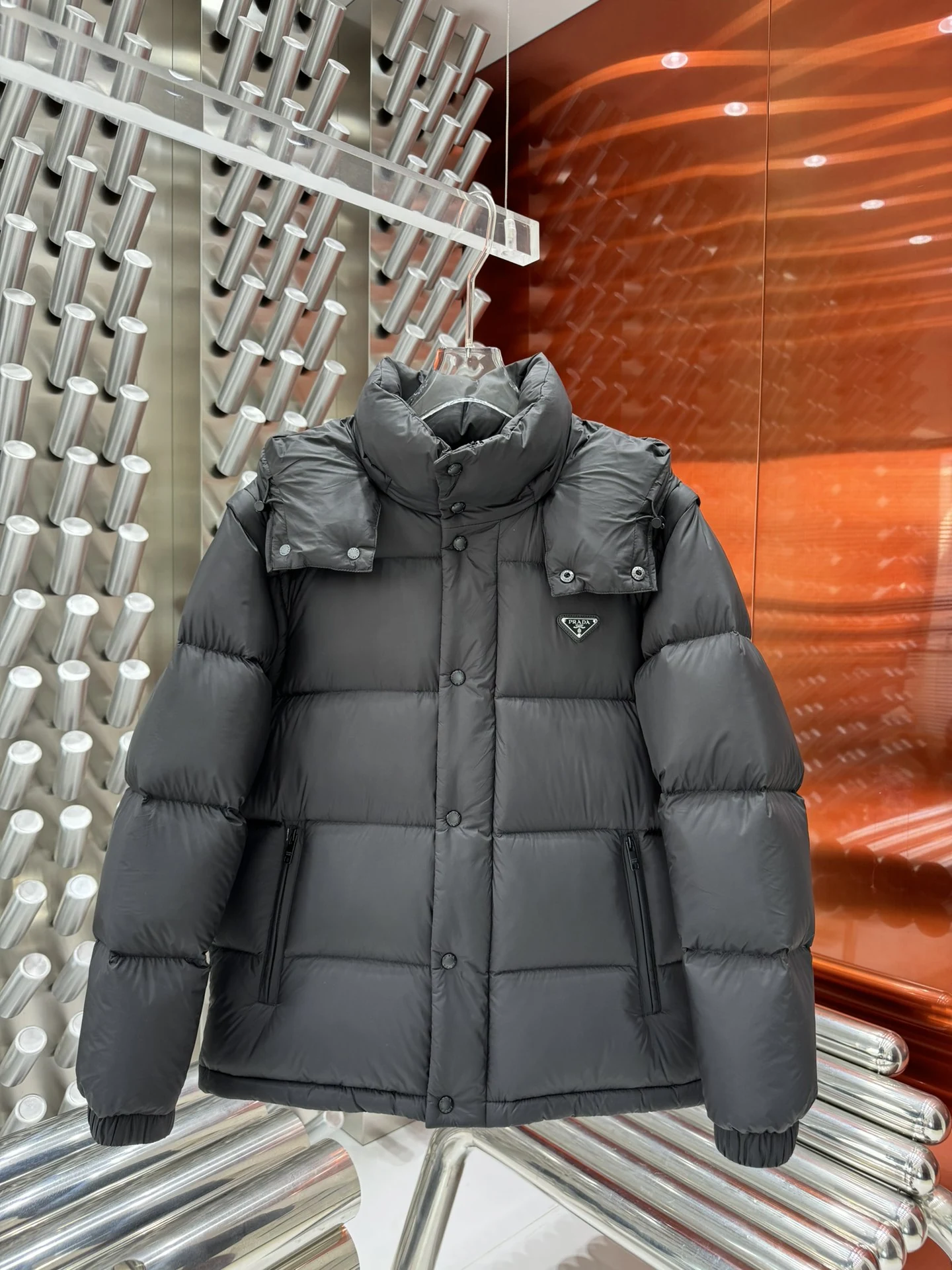 Moncler puffer jacket - real photo 6