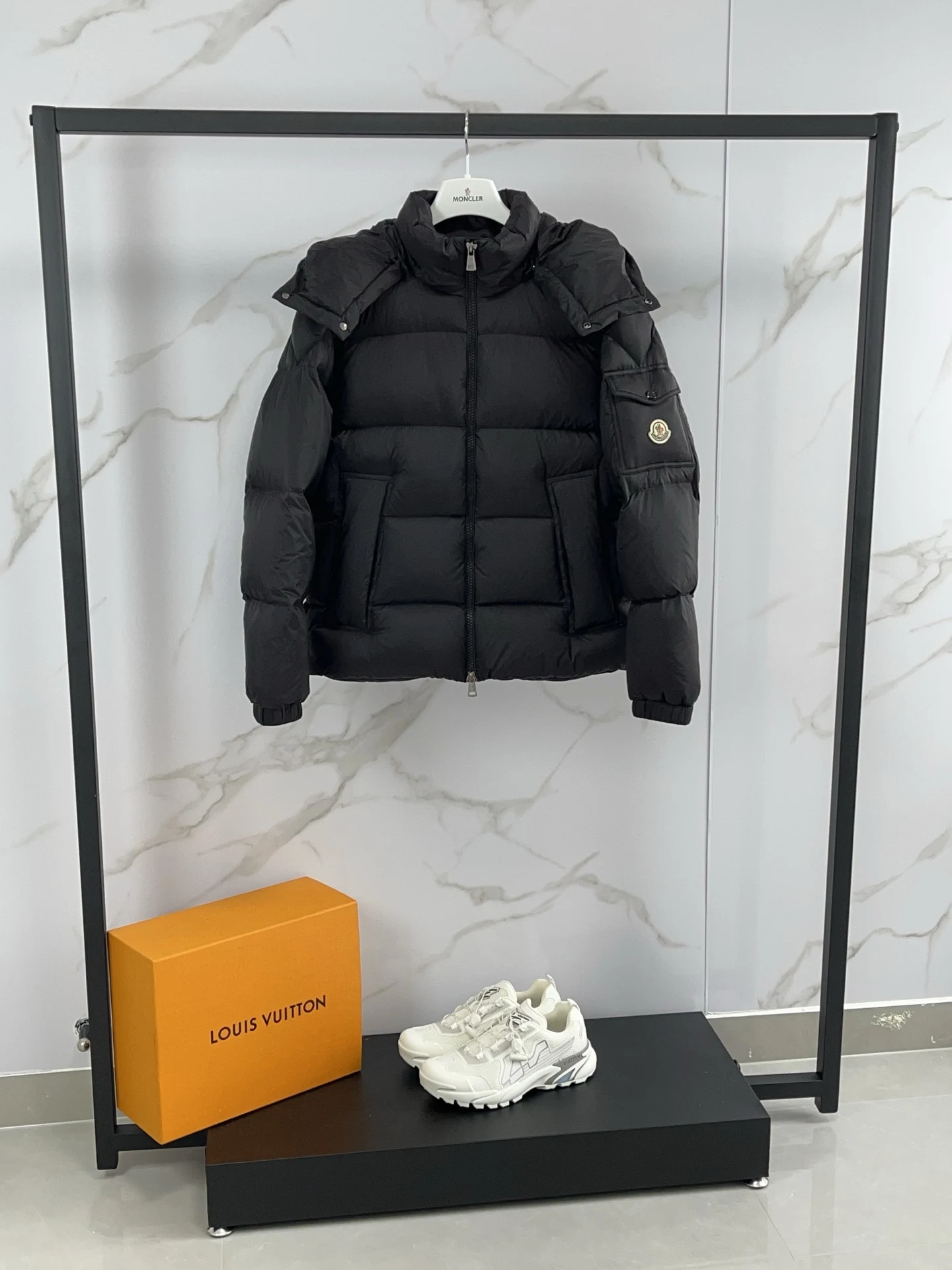Moncler puffer jacket - real photo 2