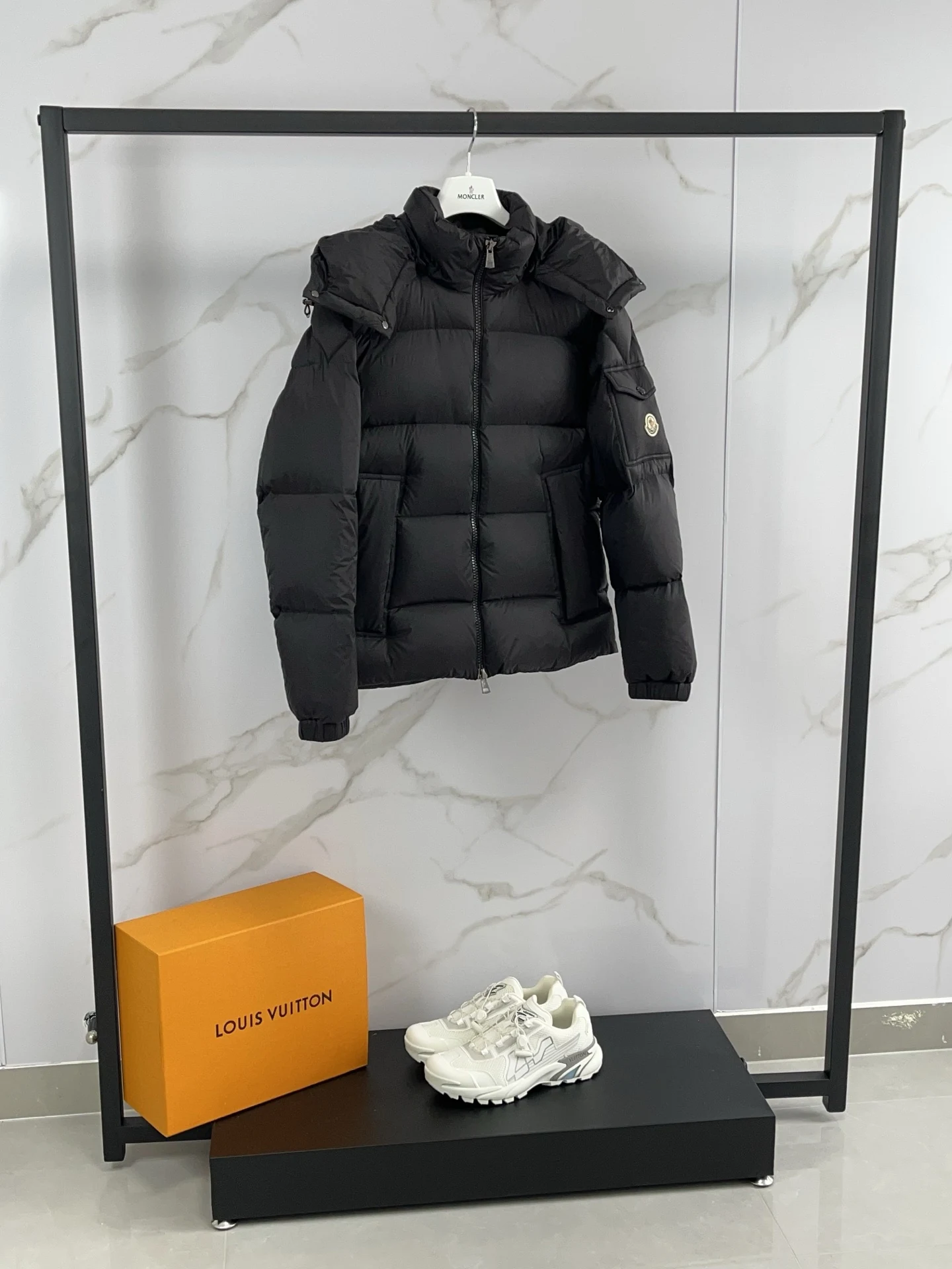 Moncler puffer jacket - real photo 3