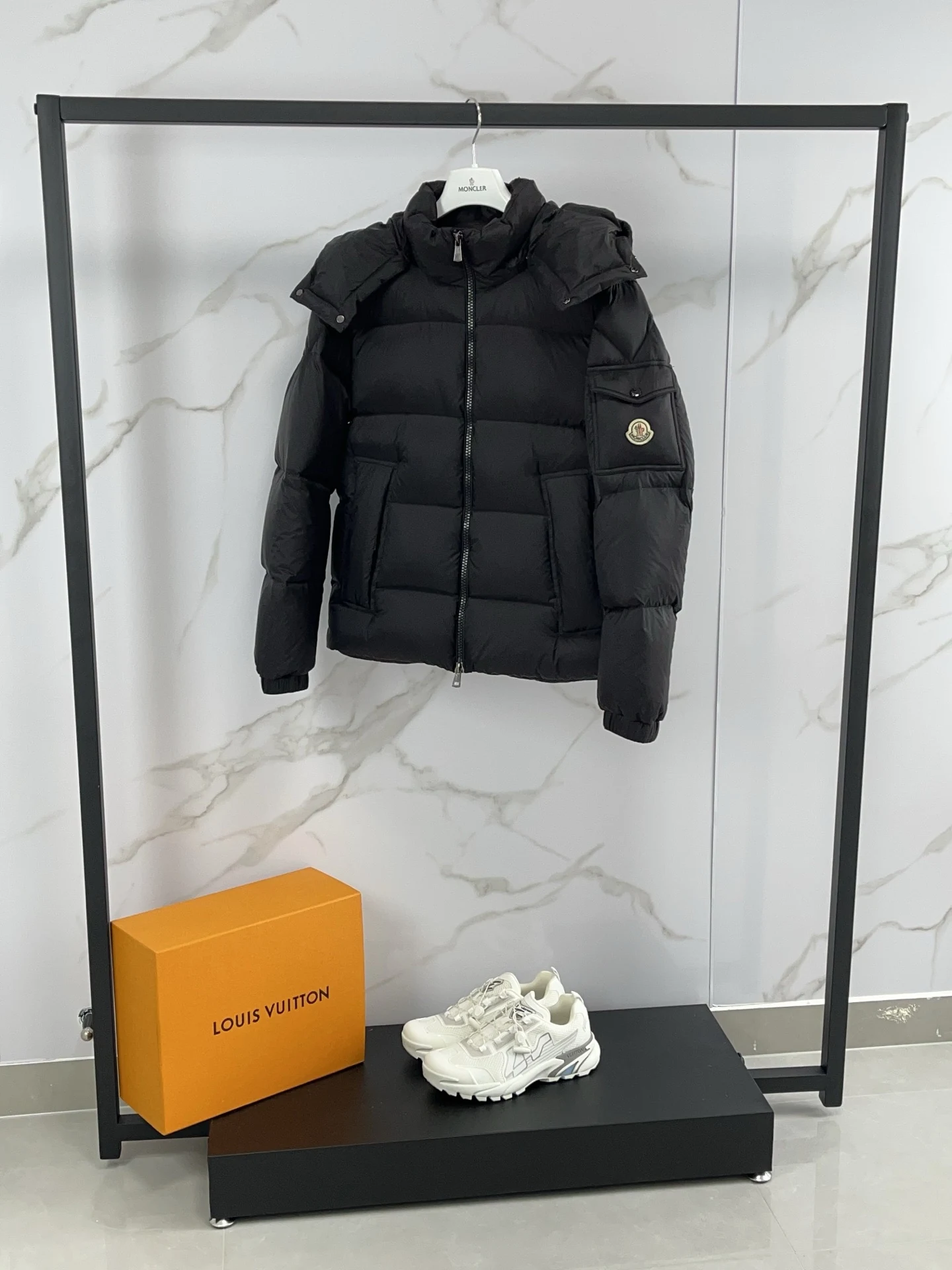 Moncler puffer jacket - real photo 5