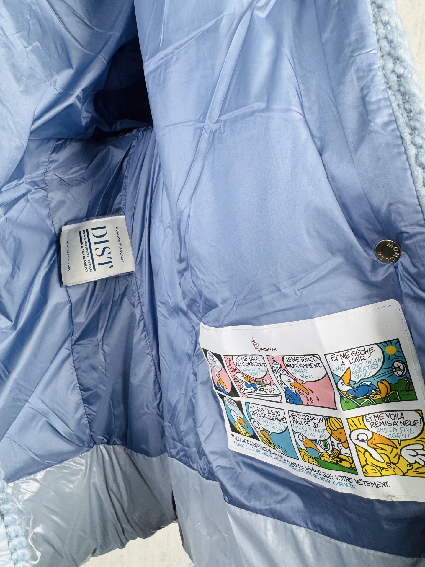 Moncler puffer jacket - real photo 11