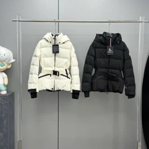 Moncler Hooded Puffer Jacket - Style 14 - Moncler puffer jacket real photo 1