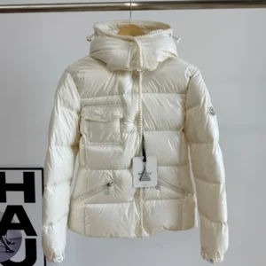 Moncler Hooded Puffer Jacket - Style 18 - Moncler puffer jacket real photo 1