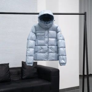 Moncler Hooded Puffer Jacket - Style 2 - Moncler puffer jacket real photo 1