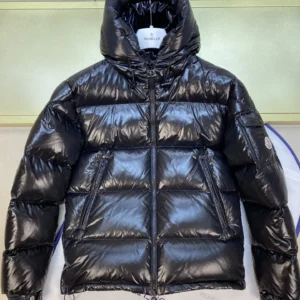 Moncler Hooded Puffer Jacket - Style 22 - Moncler puffer jacket real photo 1