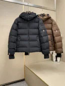 Moncler Hooded Puffer Jacket - Style 32 - Moncler puffer jacket real photo 1