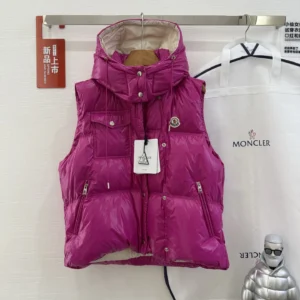 Moncler Hooded Puffer Jacket - Style 5 - Moncler puffer jacket real photo 1