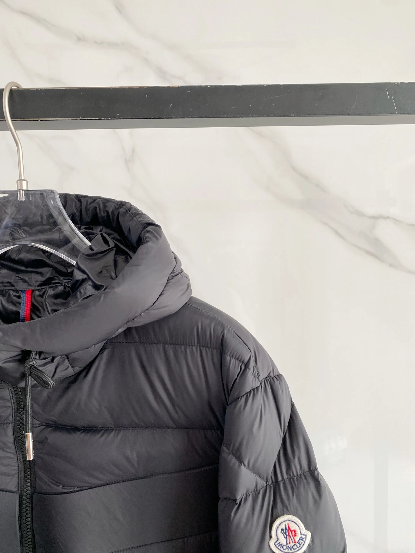 Moncler Hooded Puffer Jacket - Style 45 - Moncler puffer jacket real photo 3