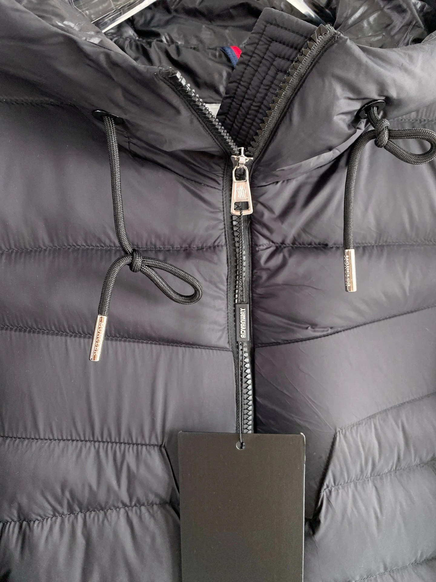 Moncler Hooded Puffer Jacket - Style 45 - Moncler puffer jacket real photo 6