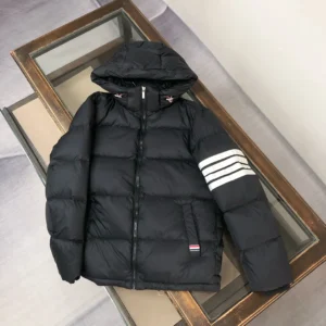 Moncler Hooded Puffer Jacket - Style 67 - Moncler puffer jacket real photo 1