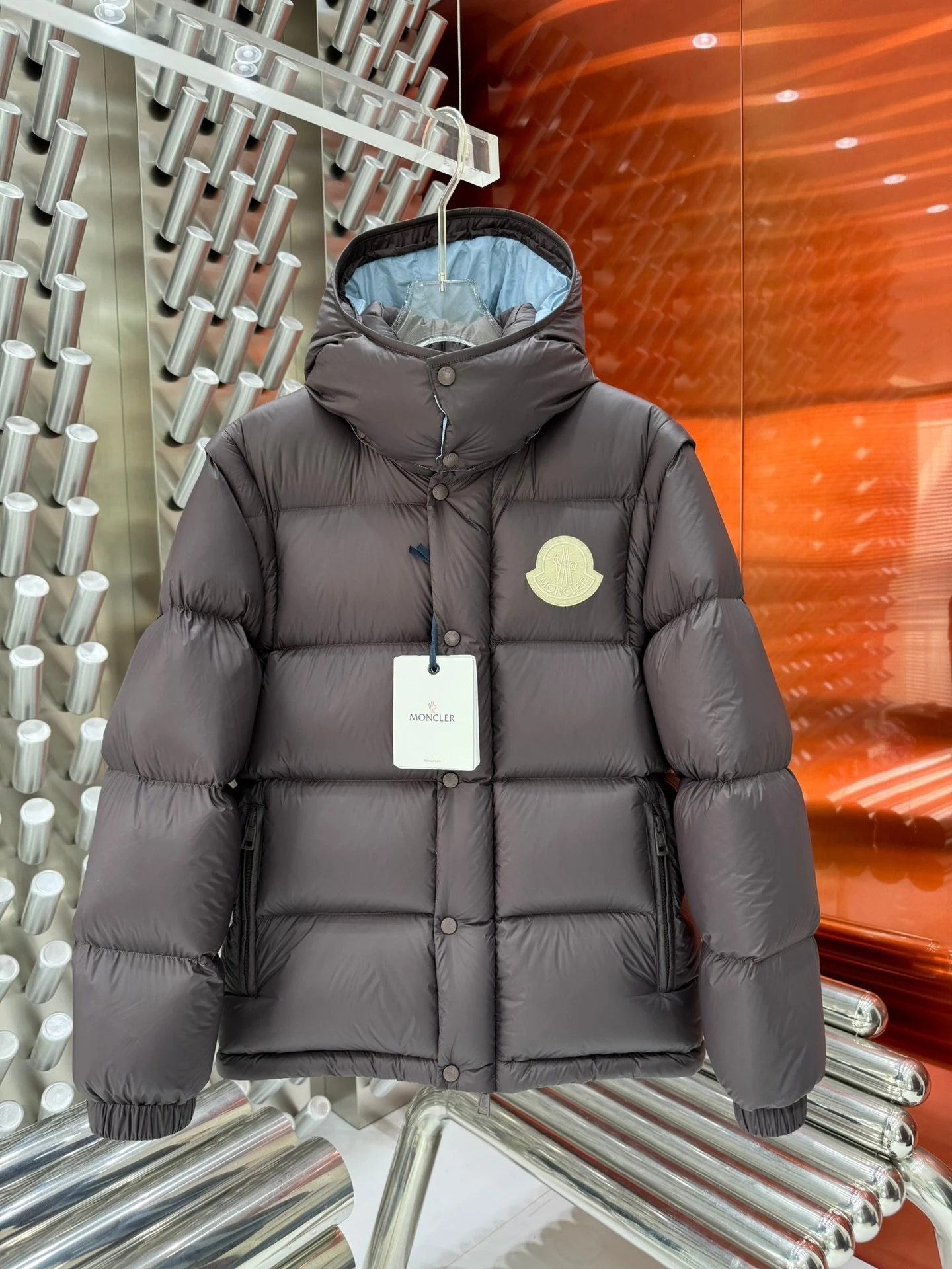 Moncler puffer jacket - real photo 2
