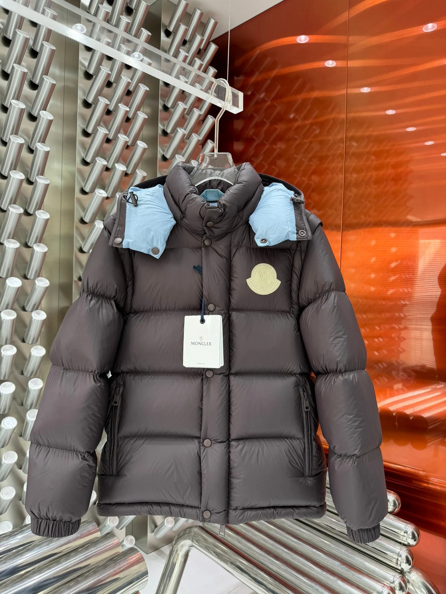 Moncler puffer jacket - real photo 7