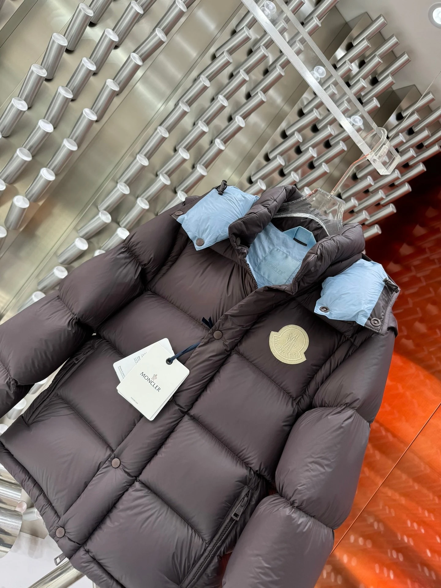Moncler puffer jacket - real photo 8