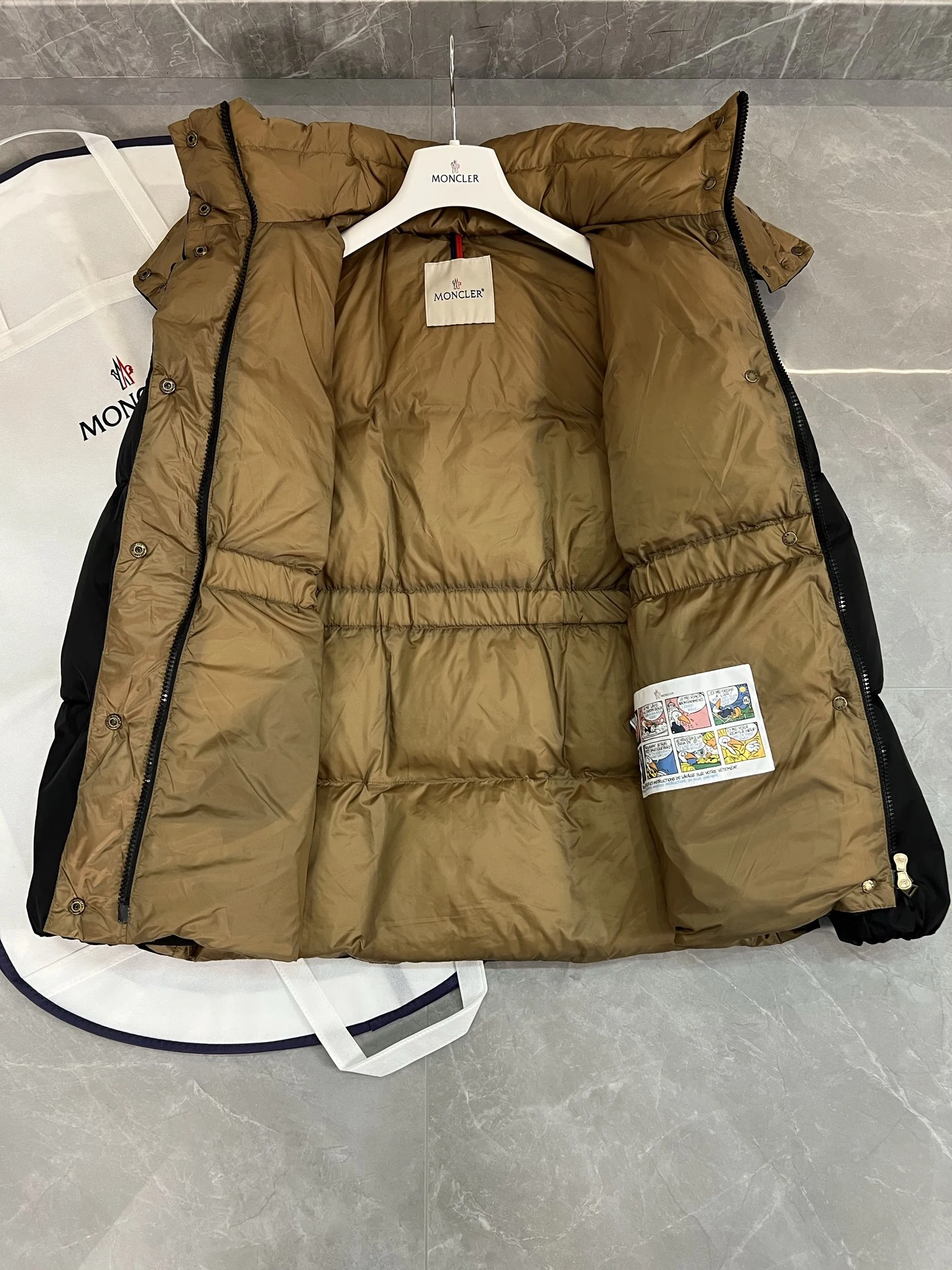 Moncler puffer jacket - real photo 2