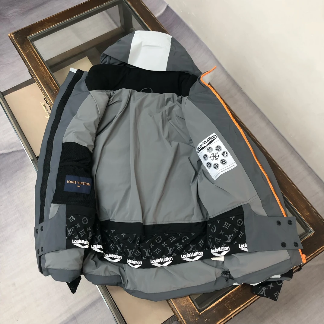 Moncler Hooded Panel Puffer Jacket - Style 27 - Moncler puffer jacket real photo 7