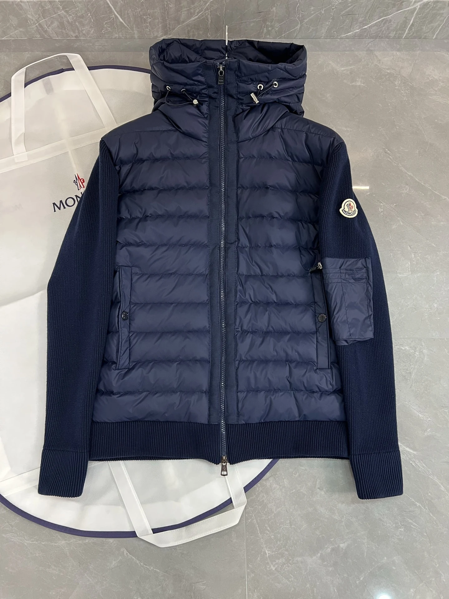 Moncler puffer jacket - real photo 1