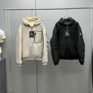 Moncler Hooded Reversible Puffer Jacket - Moncler puffer jacket real photo 1