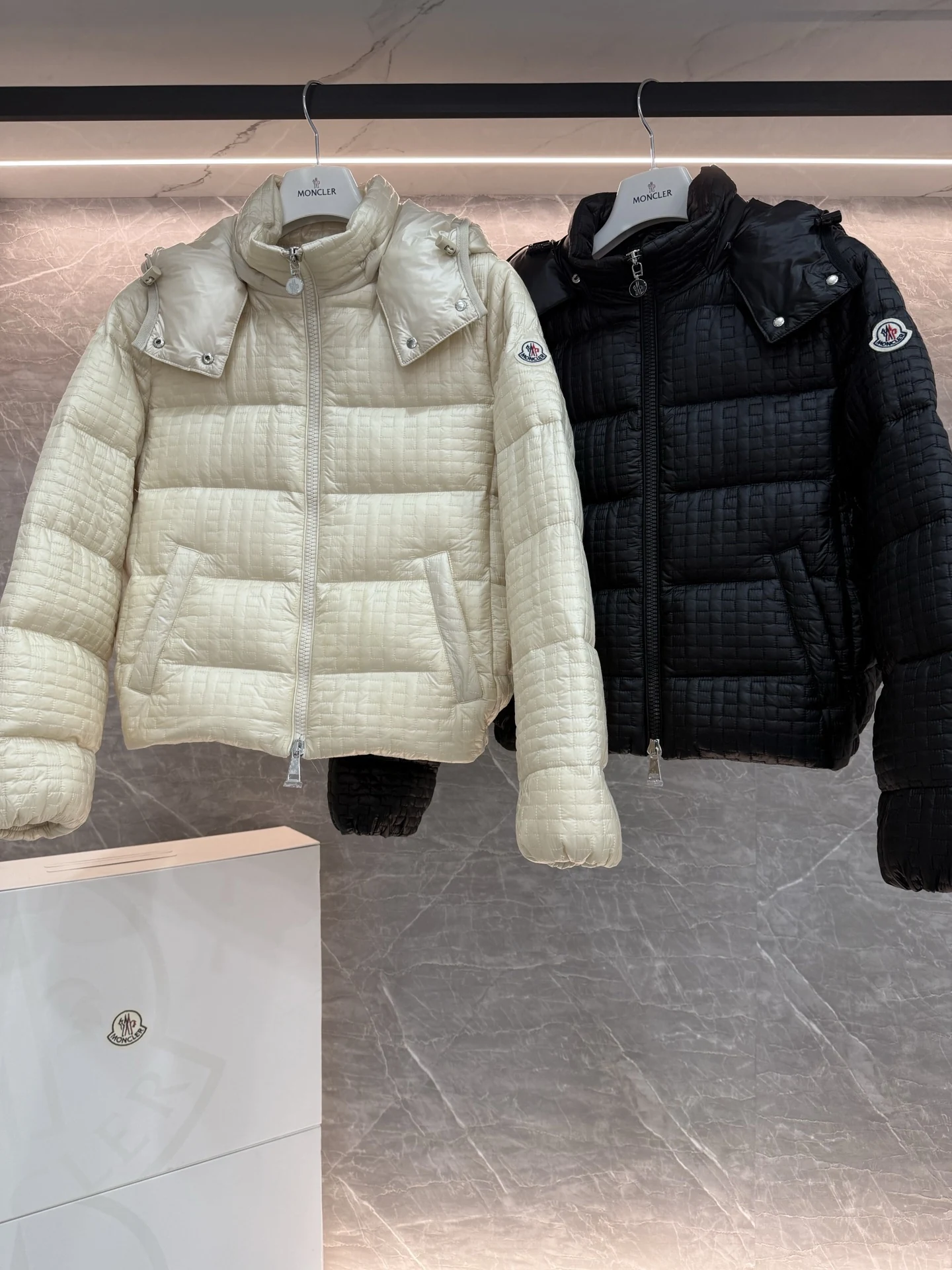 Moncler puffer jacket - real photo 1