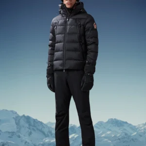Moncler Hooded Short Puffer Jacket - Style 12 - Moncler puffer jacket real photo 1