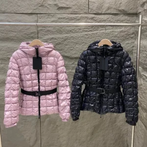 Moncler Hooded Short Puffer Jacket - Style 18 - Moncler puffer jacket real photo 1
