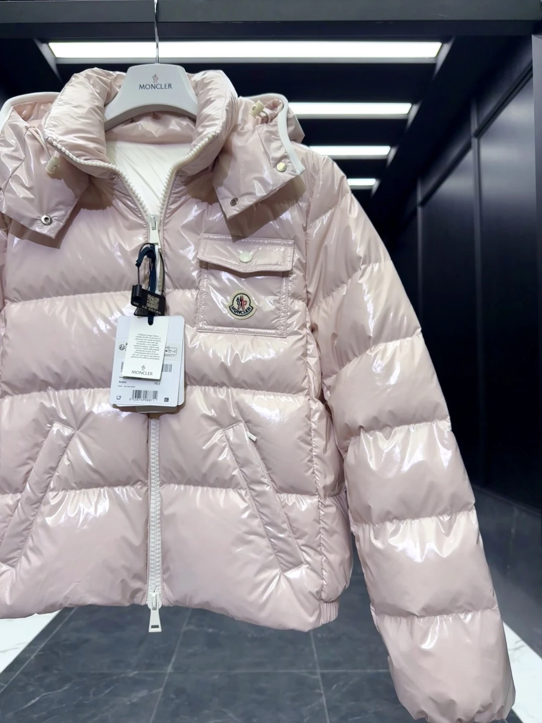 Moncler puffer jacket - real photo 8