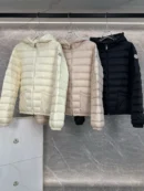 Moncler Hooded Short Puffer Jacket - Style 27 - Moncler puffer jacket real photo 1
