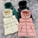 Moncler Hooded Puffer Vest - Style 8 - Moncler puffer vest real photo 1