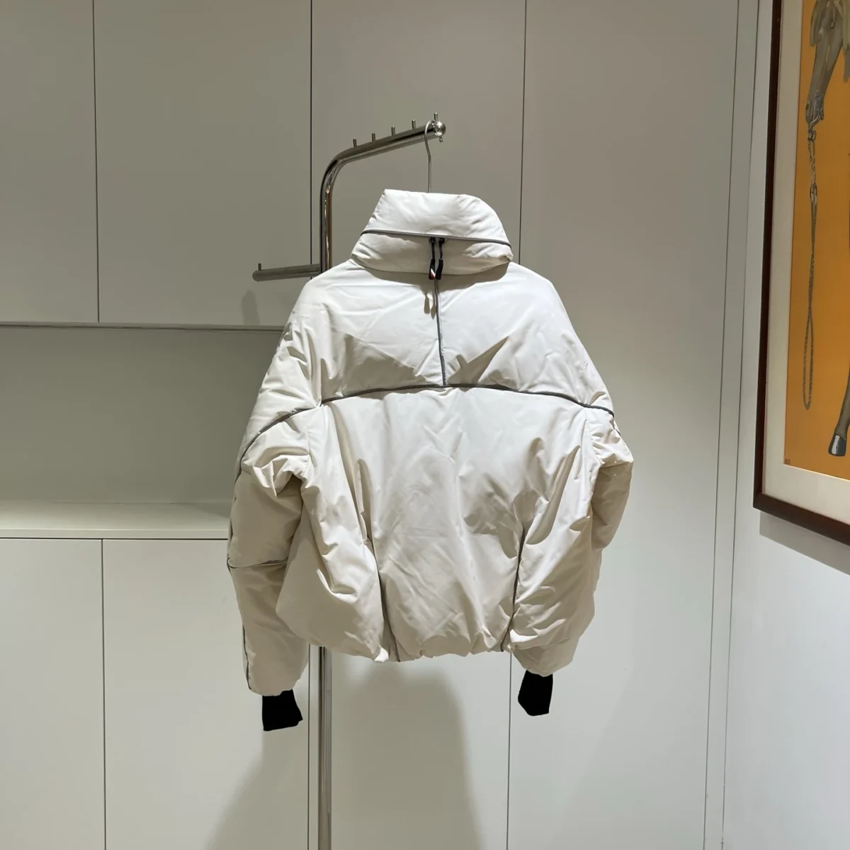 Moncler Klais Stand-Collar Short Puffer Jacket - Grenoble Ski Collection - Moncler puffer jacket real photo 2