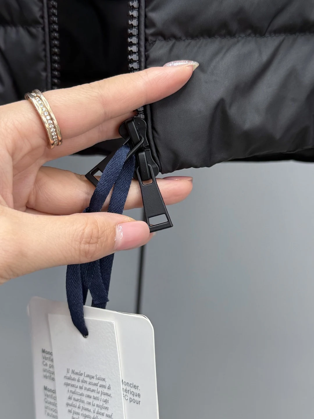Moncler puffer jacket - real photo 7