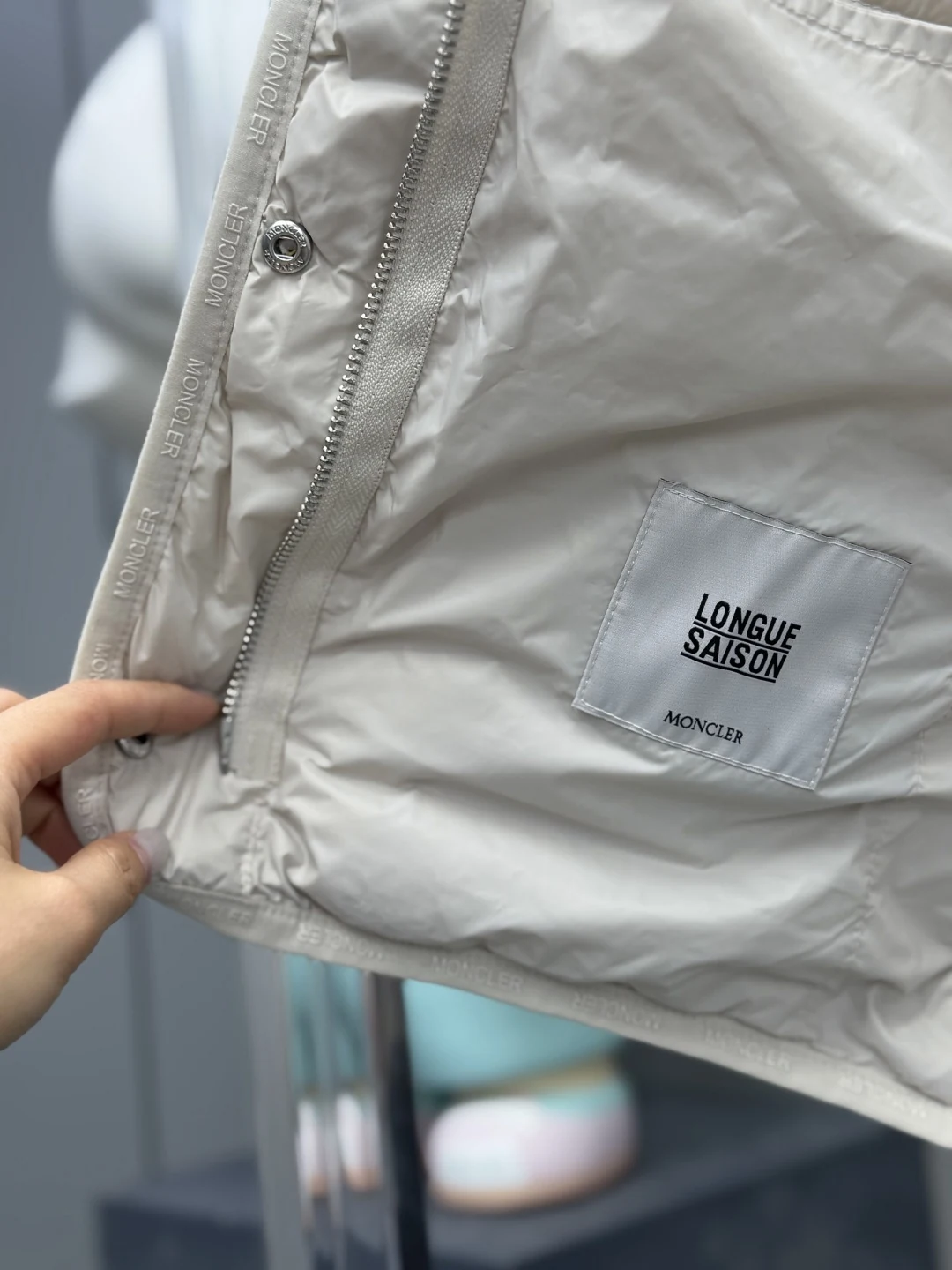 Moncler puffer jacket - real photo 6