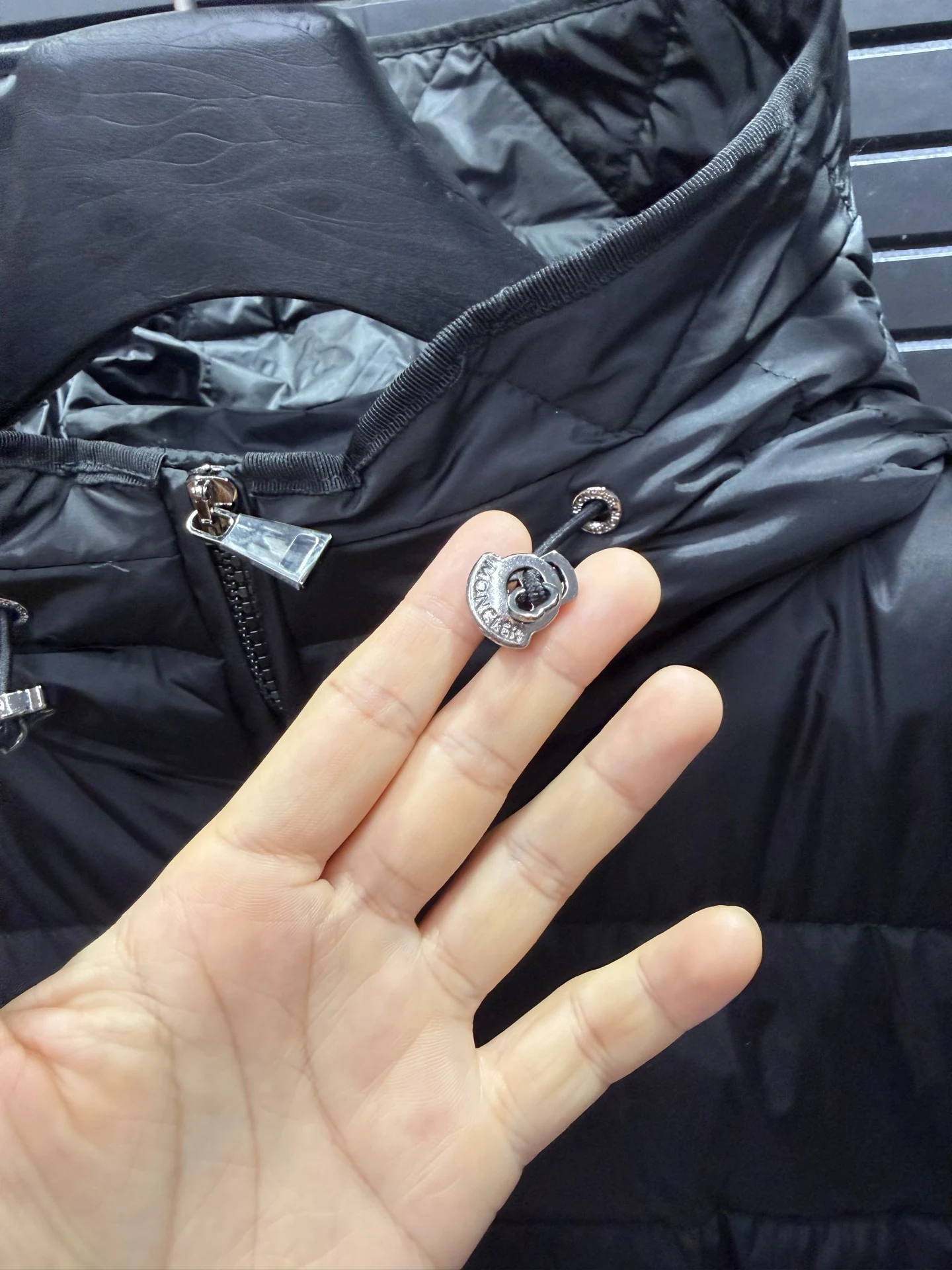 Moncler puffer jacket - real photo 6