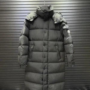 Moncler Long Puffer Jacket - Style 14 - Moncler puffer jacket real photo 1