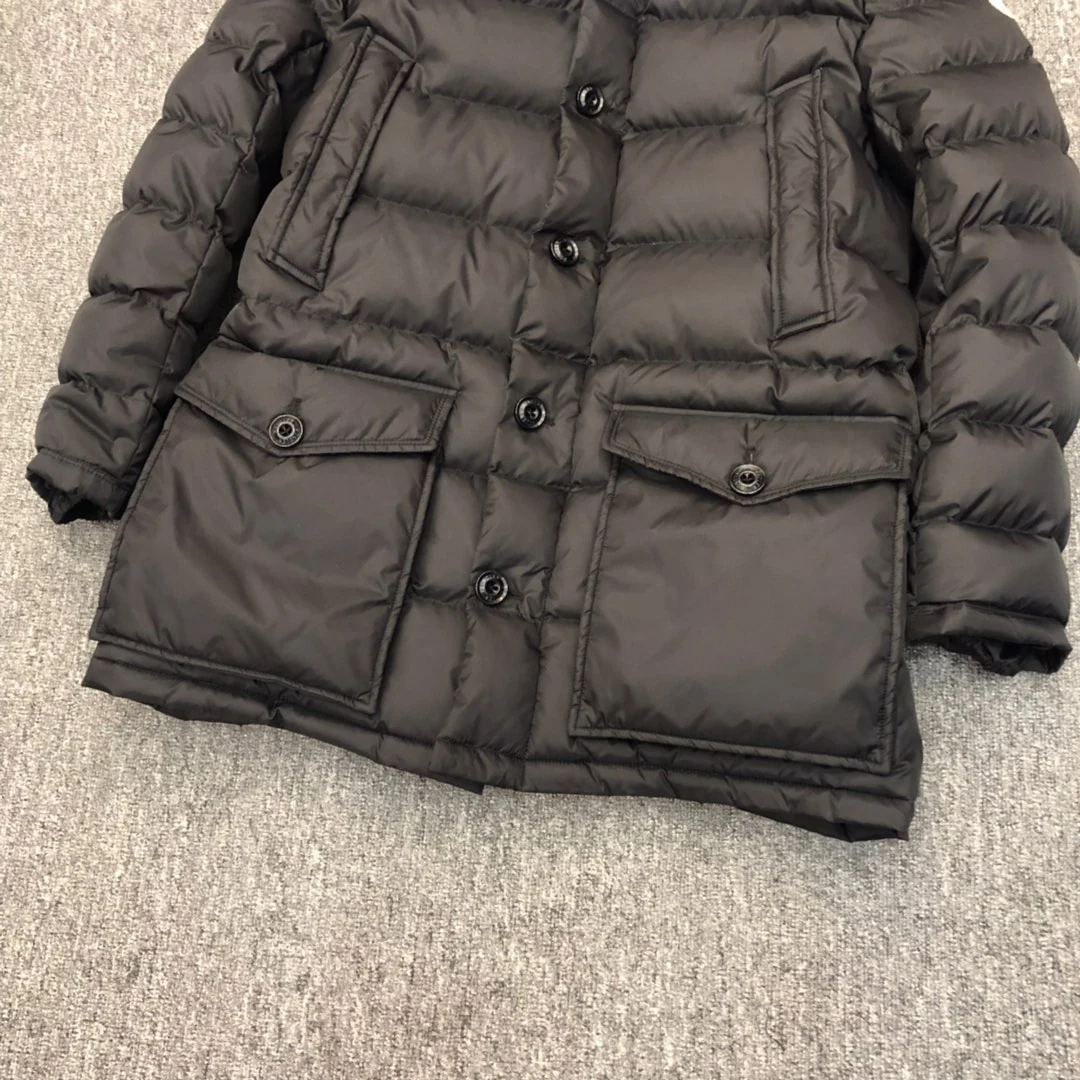 Moncler Long Mid-Length Puffer Jacket - Style 10 - Moncler puffer jacket real photo 3
