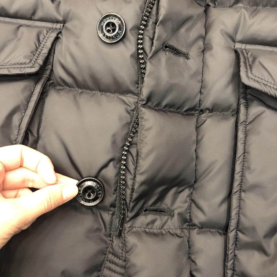 Moncler Long Mid-Length Puffer Jacket - Style 10 - Moncler puffer jacket real photo 8