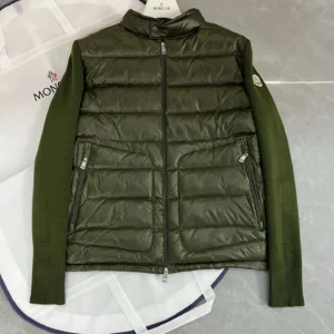 Moncler Panel Puffer Jacket - Moncler puffer jacket real photo 1