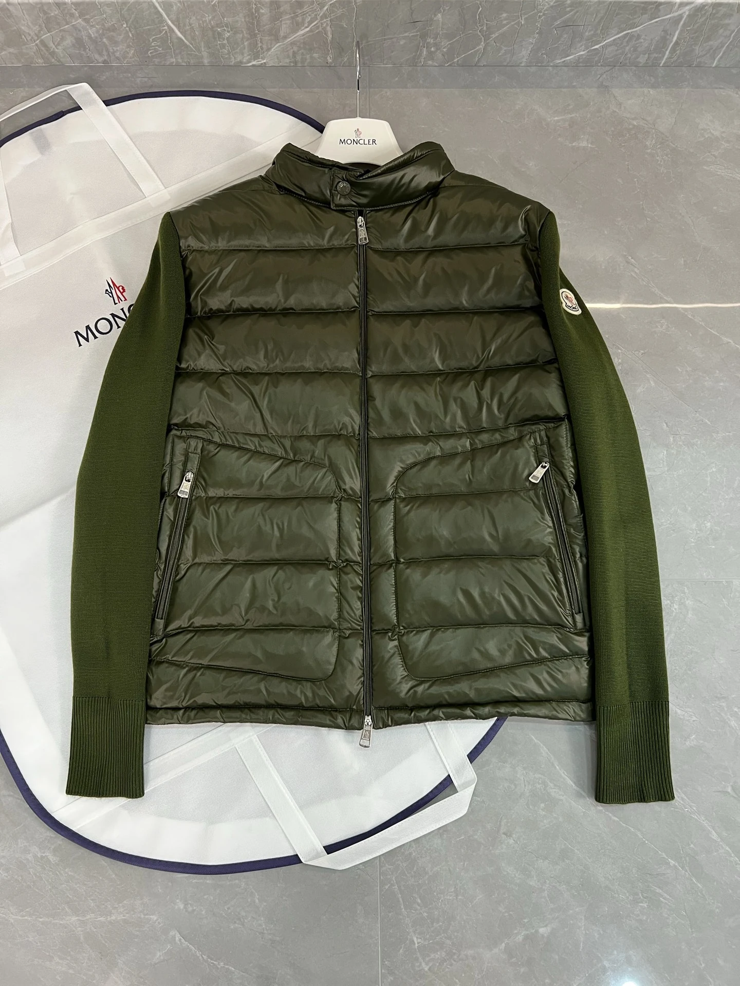 Moncler puffer jacket - real photo 1