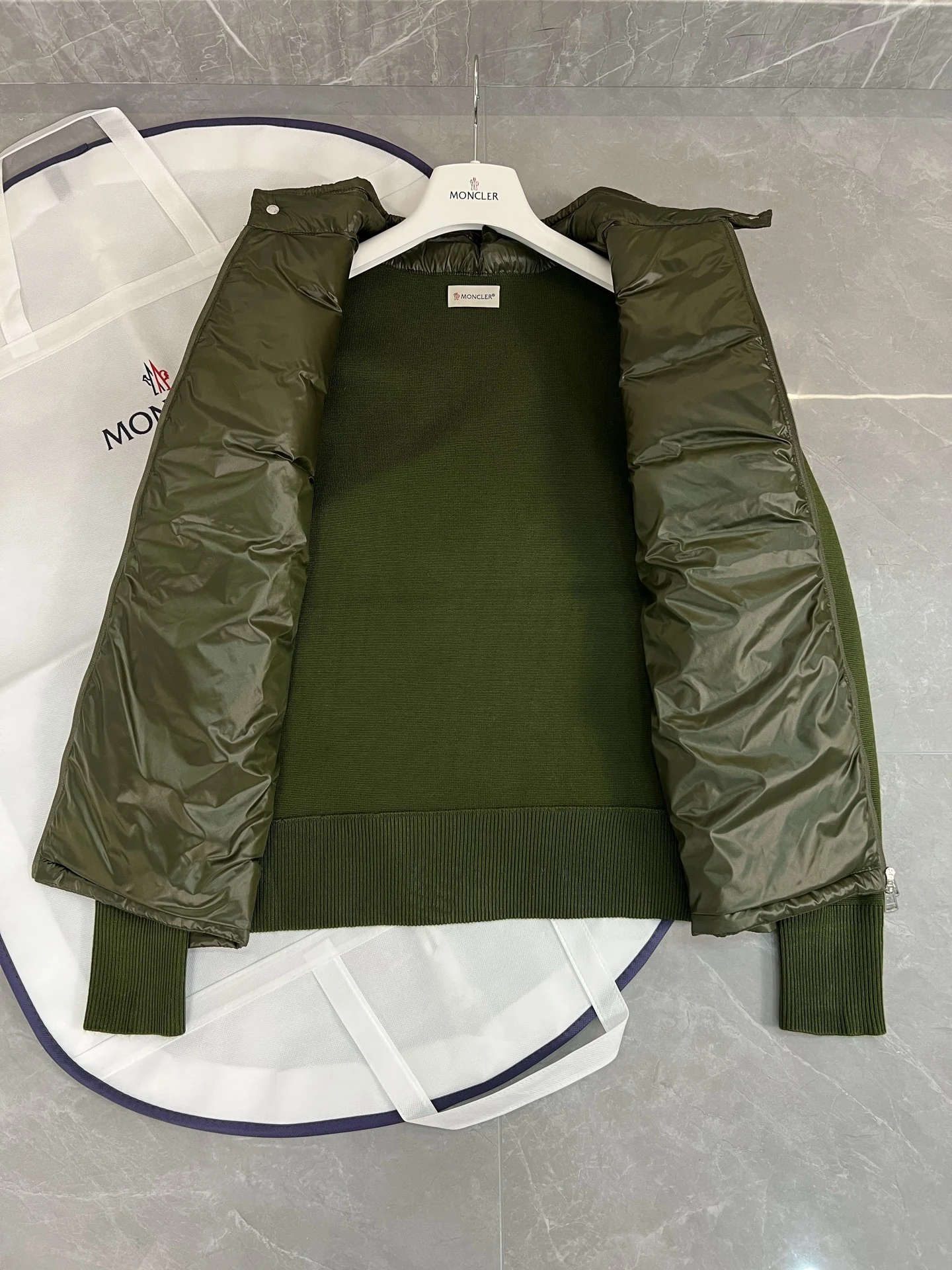Moncler puffer jacket - real photo 2